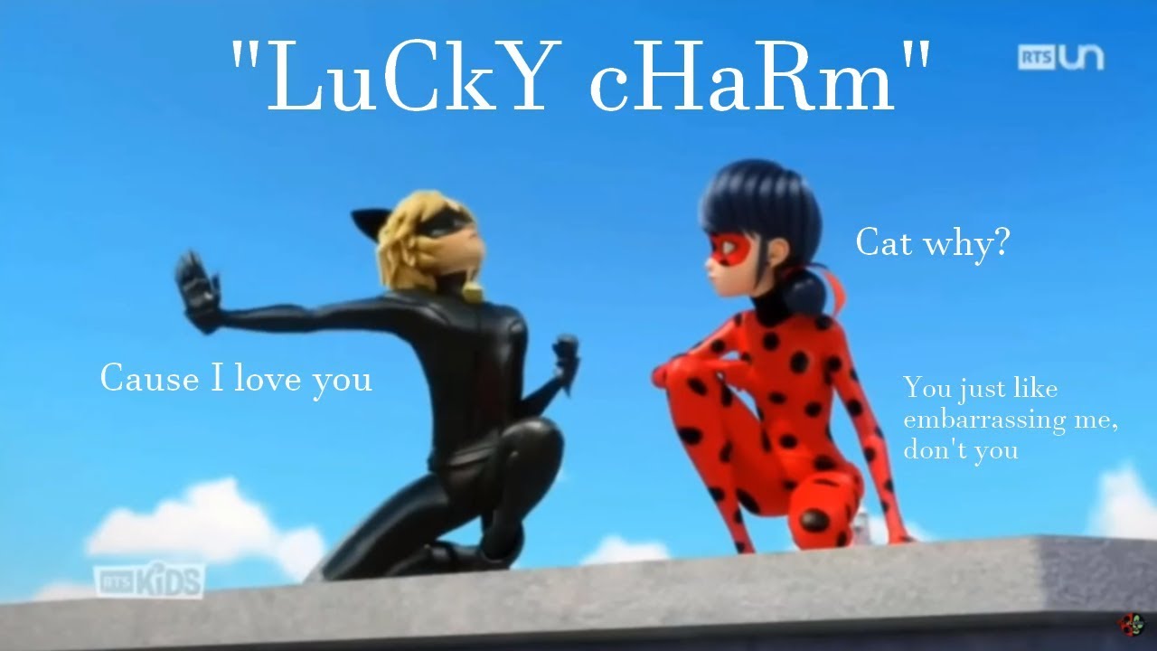 Cat Noir S Lucky Charm In 3 Different Languages Youtube