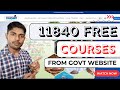 Swayam portal free course  government portal for online courses with certificate