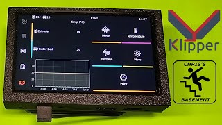 Touch Screen Remote For Your 3D Printer - Klipper Screen - Chris