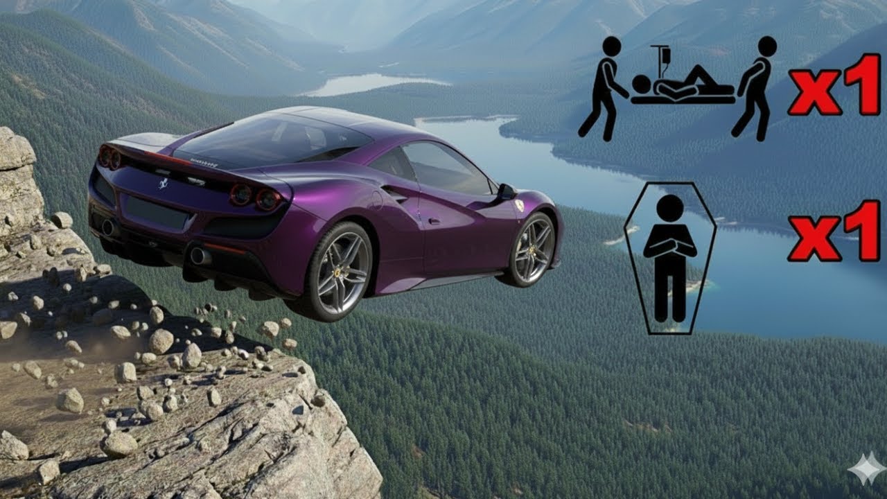 BeamNG.drive Realistic Crashes #14 | Epic Survival Chance Test