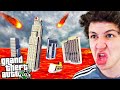 ¿Qué PASA si Hay un TSUNAMI de LAVA en GTA 5? Grand Theft Auto V - GTA V Mods