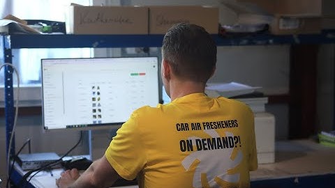 How We Make Custom Car Air Fresheners | Print-On-Demand Manufacturing at Odemly