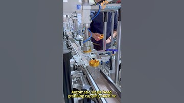 Automatic Monoblock Capper: Efficient Single-Head Grabbing & Tightening Machine for Various Caps