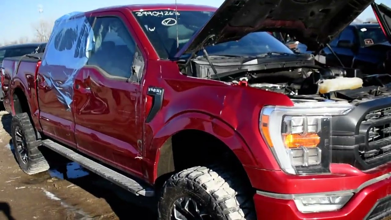 2021 FORD F150 5.0 COYOTE ENGINE & 4X4 10R80 AUTOMATIC TRANSMISSION SWAP FOR SALE 24,625 MILES