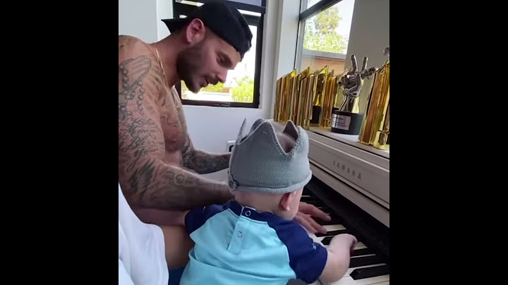 Cute video of Isaiah and Matt Pokora playing piano
