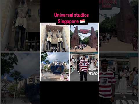 Universal Studios Singapore 🇸🇬 Must visit place for kids in Singapore #trending #travel #fun #best