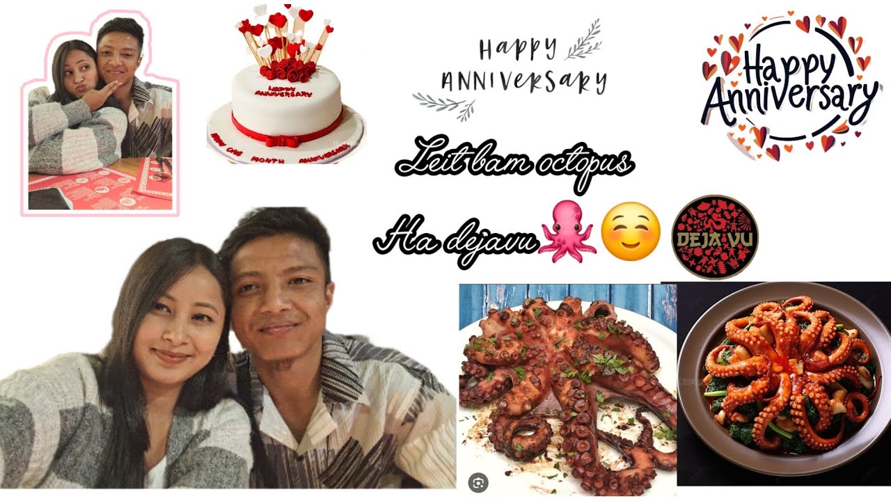 Bam octopus 🐙 ha dejavu || anniversary Celebrating 🍾 || couple 💑vlog || @SherilinKhongwarchannel