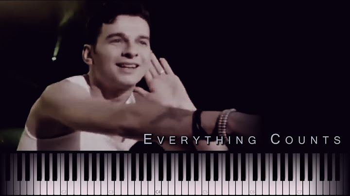 Everything Counts Piano version - Piano performance video thumbnail
