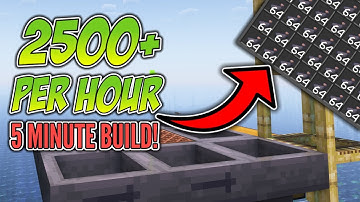 How to build an EASY and SIMPLE Squid Farm for Minecraft 1.20