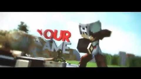 New! Epic Minecraft PVP Intro Template [C4D, AE]