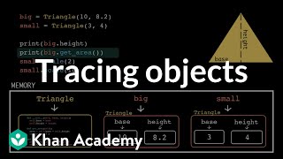 Tracing objects | Intro to CS - Python | Khan Academy