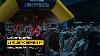Environmental 12 Miles to Remember | 9th Regiment, Advanced Camp | CST 2026 Camera Feed
