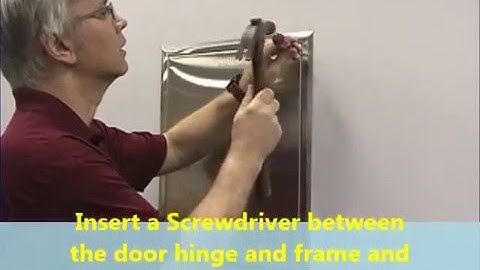 Installing the Nvi Recessed Electronic Roll Towel Dispenser