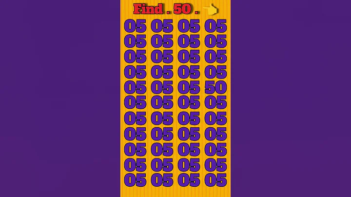 Find odd number 50 ; #shorts #maths #facts #shortvideo #tiktok #viralvideo #squidgame #find