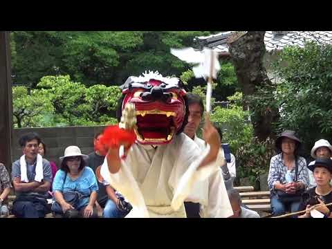 伊勢大神楽 波太神社総舞五周年記念奉納 鈴の舞 2018