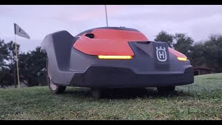 Husqvarna Review After 8 Month On Orange Lake F Course. 550 Epos Autonomous Automower Robot Mower