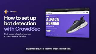 How to Set Up CrowdSec Open Source WAF Bot Detection