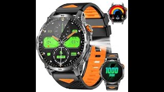 PODOEIL Military Smart Watch With LED Flashlight Review - Pros & Cons - military smart watch screenshot 4