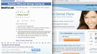 Dental Plans Coupon Code - How to use Promo Codes and Coupons for DentalPlans.com