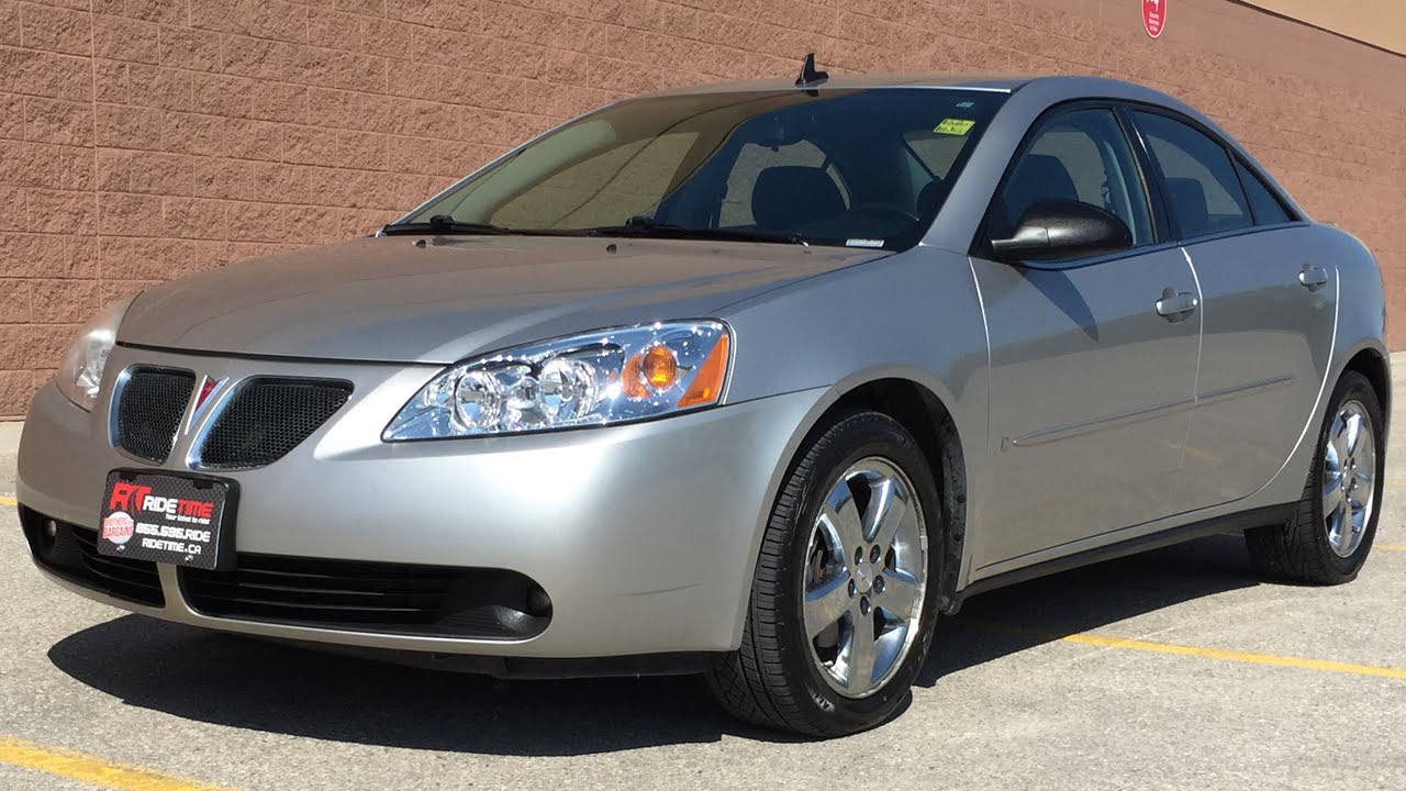 2008 Pontiac G6 GT Sedan - Alloy Wheels, 3.5L V6 | For Sale in Winnipeg