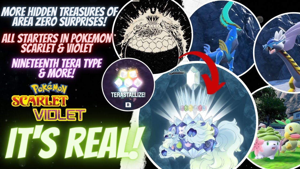 What is Stellar-type in Pokemon Scarlet & Violet DLC? 19th Tera Type  explained - Charlie INTEL