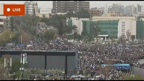 View of Damascus as military show held to mark the first anniversary of Assad’s fall