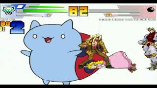 MUGEN:Uncle joel and dio vs Redacted Peach