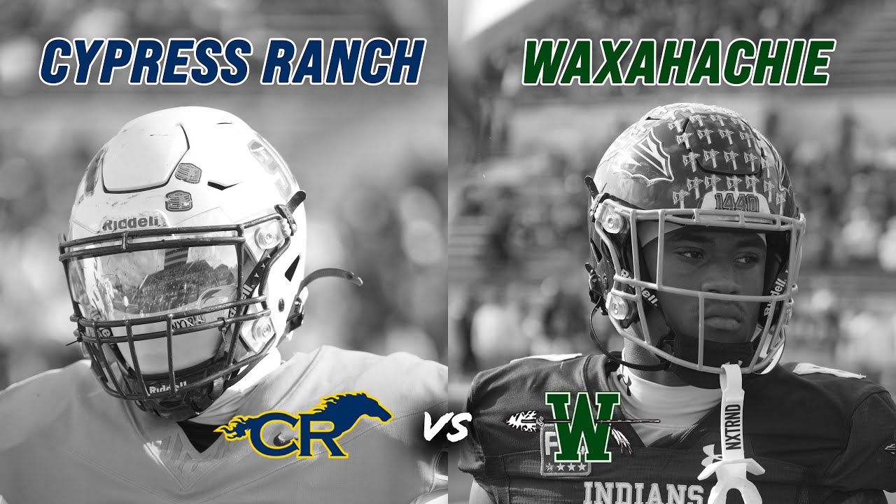 #20 Cypress Ranch vs Waxahachie 6A D1 REGIONAL SEMI-FINAL OVERTIME THRILLER INSTANT CLASSIC 