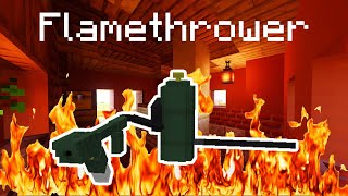 Flamethrower - SCP: Dystopia v1.8.0 [Minecraft BE]