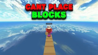 Bloxd Skywars But I CAN'T Place Blocks!!!
