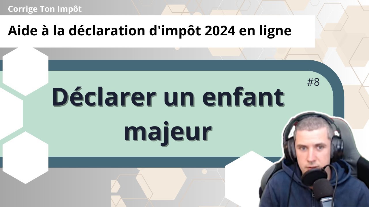 Impôt et enfant majeur : rattachement fiscal ou non ? - YouTube