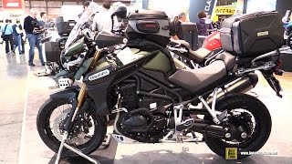 2015 Triumph Tiger Explorer XC SE - Walkaround - 2014 EICMA Milan Motorcycle Exhibition