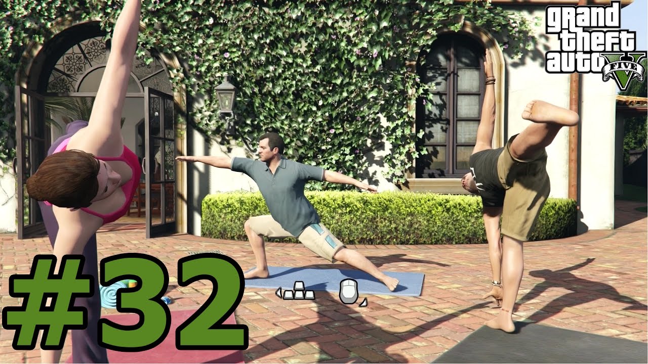 Йога майкла. Yoga GTA 5.