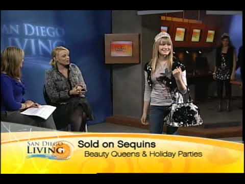 Sold on Sequins Fashion Segment on San Diego Living