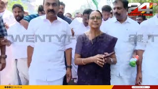 മൻ Cpim Mla ഐഷ പററ കണഗരസല, സവകരചച പരതപകഷ നതവ Aisha Potty Congress