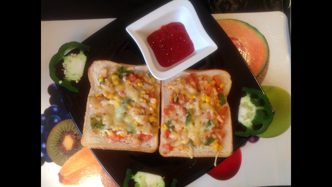 Bread Pizza in Telugu YouTube