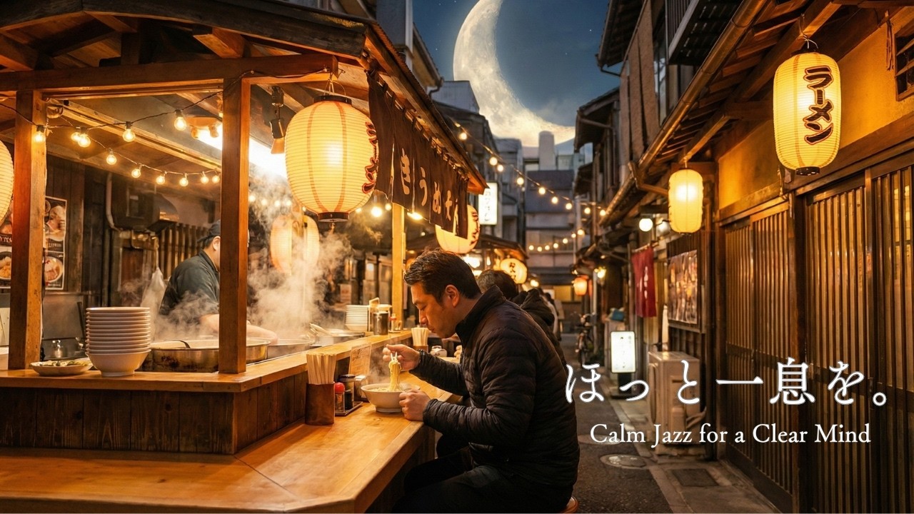 【大人のしっとりジャズBGM】悩みが、静かにほどける夜。｜Calm Jazz for a Clear Mind