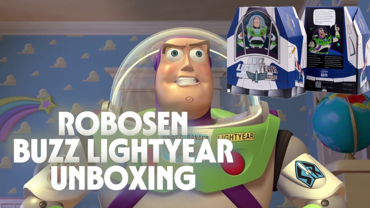 ROBOSEN BUZZ LIGHTYEAR UNBOXING