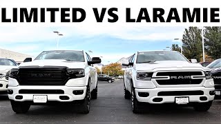 21 Ram 1500 Limited Night Edition Vs 21 Ram 1500 Laramie Is The Limited Worth The Extra Money Youtube