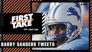 Barry Sanders calls out First Take for not mentioning John Elway in the greatest playmaker debate ?