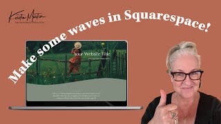 How to create curved section dividers without CSS in Squarespace