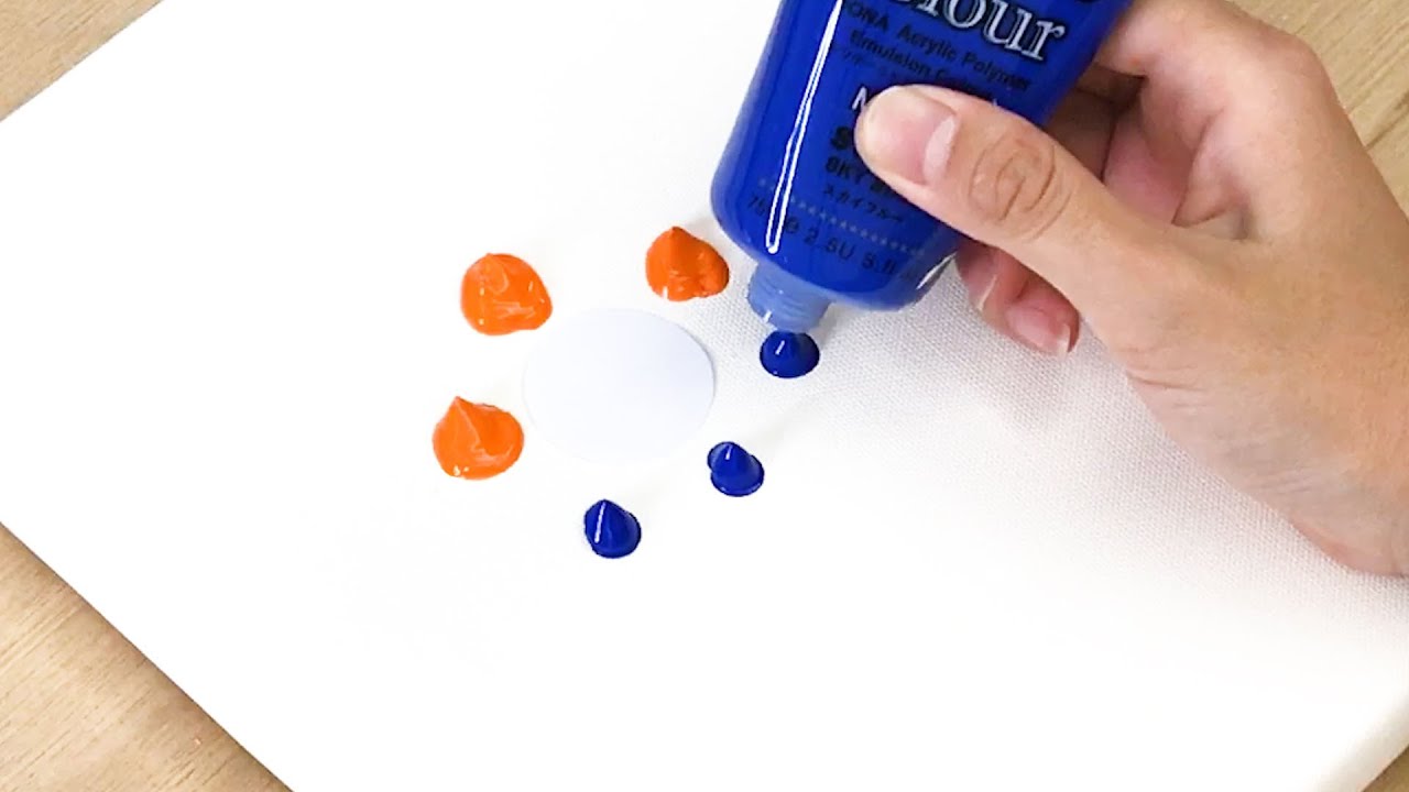 Painting Sunset Autumn | Acrylic Painting Techniques | Relaxing Canvas Painting 