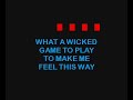 Karaoke - Chris Isaak - Wicked Game (SRF KARAOKE)