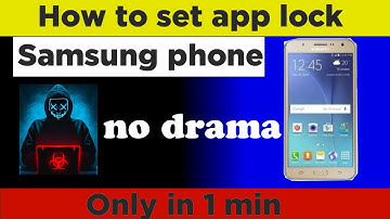 how to set app lock in samsung galaxy a10 a20 a30 a50 f62