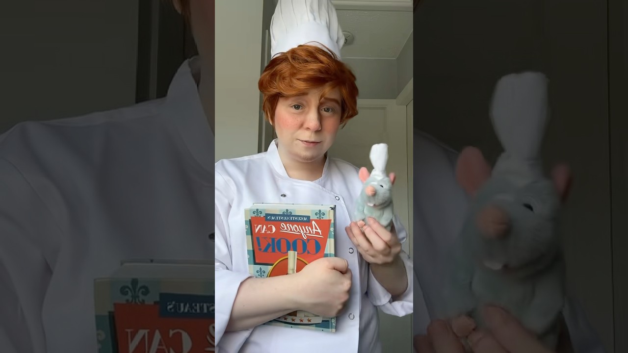 Father & son 😍 #ratatouille #ratatouillecosplay #disney #disneycosplay #pixar #pixarcosplay #meme