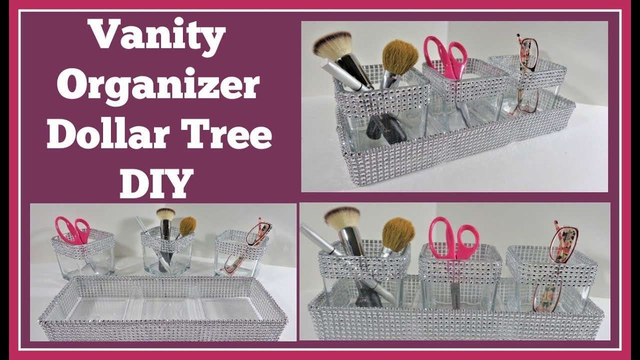 Vanity Organizer💖 Dollar Tree DIY YouTube
