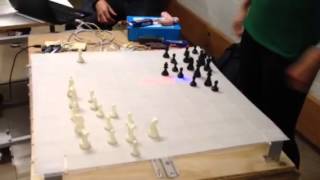 Demonstration of piece motion for the UC Berkeley ME 102B Wizards Chess Project