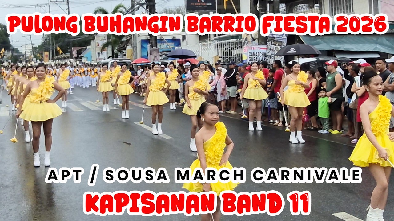 Kapisanan Banda 11 Sta. Maria Bulacan | Pulong Buhangin Barrio Fiesta 2026