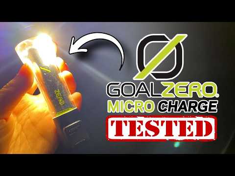 Goal Zero Micro Charge Review (15 Different Tests!) - YouTube