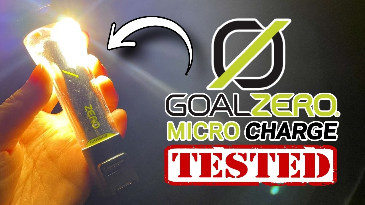 Goal Zero Micro Charge Review (15 Different Tests!) - YouTube